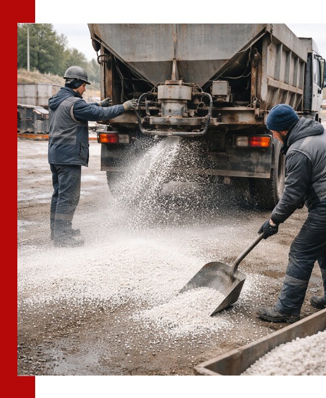 Доставка и продажа хлористого кальция в Куйбышеве