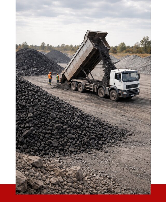 Купить уголь с доставкой в Куйбышеве от 6429 р. оптом | ПРОНЕРУДКбш
