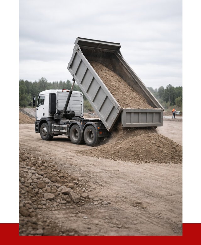 Доставка самосвалом 15 кубов в Куйбышеве от 6740 руб. | ПРОНЕРУДКбш