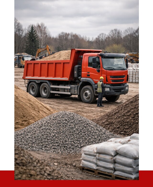 Доставка самосвалом 25 кубов в Куйбышеве от 7777 р. | ПРОНЕРУДКбш