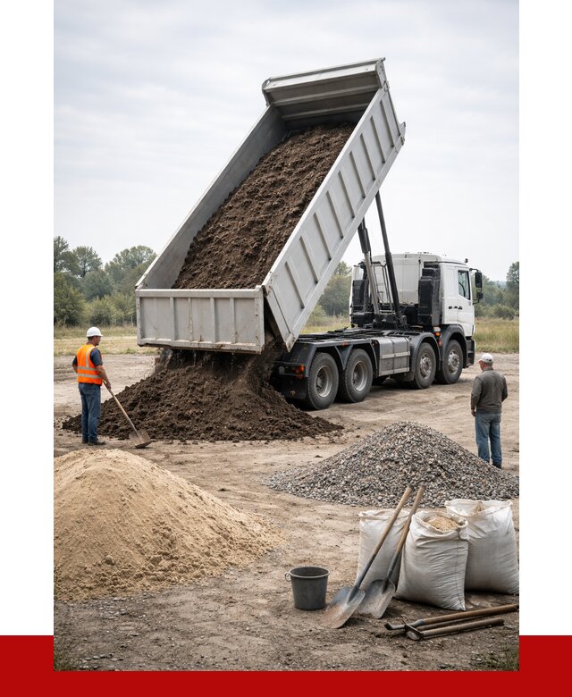 Доставка самосвалом 30 кубов в Куйбышеве от 8814 р. | ПРОНЕРУДКбш