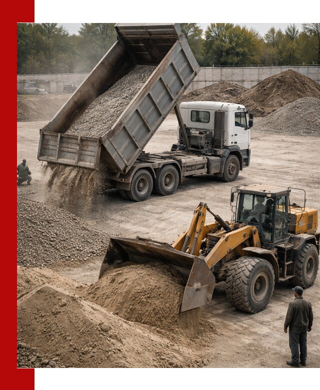 Перевозка сыпучих грузов самосвалами и бортовыми в Куйбышеве