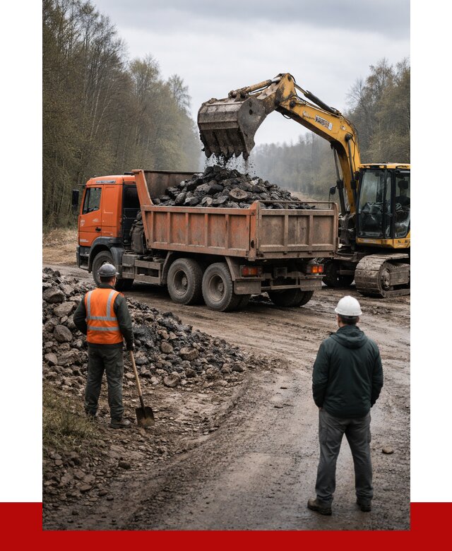 Вывоз асфальта в Куйбышеве от 4666 р. самосвалом ПРОНЕРУДКбш