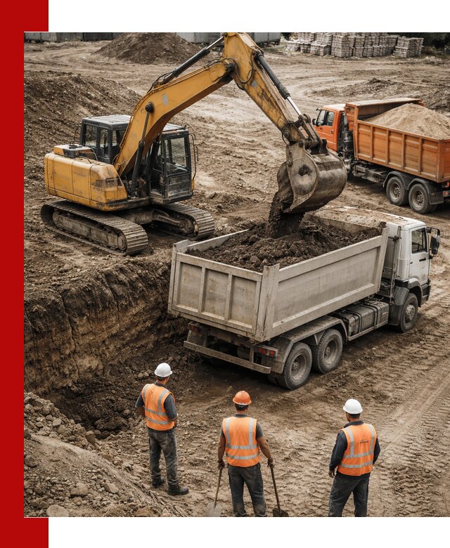 Разработка грунта для строительства и благоустройства в Куйбышеве