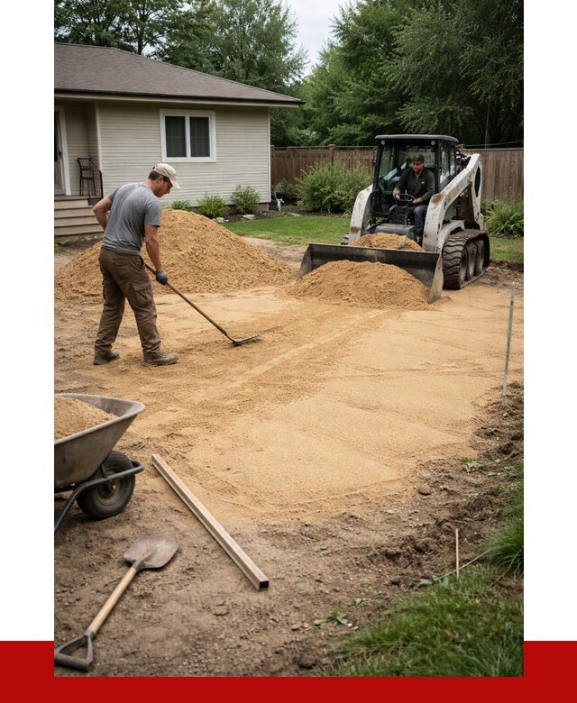 Отсыпка участка песком в Куйбышеве, от 2592 р., ПРОНЕРУДКбш